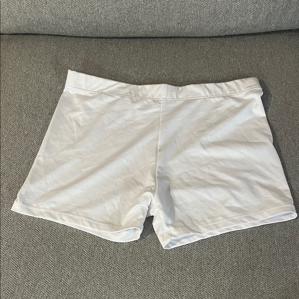 Set of Three Girls Shorts - Star Print, White, Navy Blue Size L 10 / 12 - Picture 3 of 9
